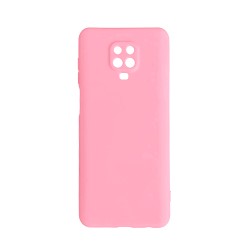 Capa de Silicone para Xiaomi Redmi Note 9S/Note 9 Pro Rosa Capa de Silicone para Xiaomi Redmi Note 9S/Note 9 Pro Rosa
